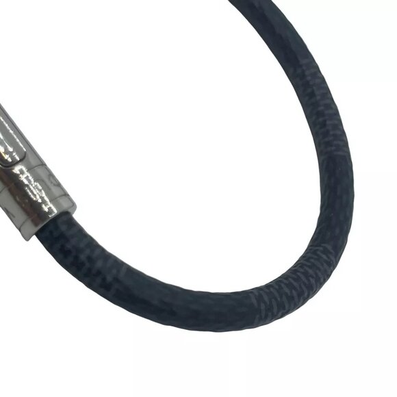 LOUIS VUITTON Bracelet-Keep It M6140D Damier Graphite Canvas - Picture 7 of 12